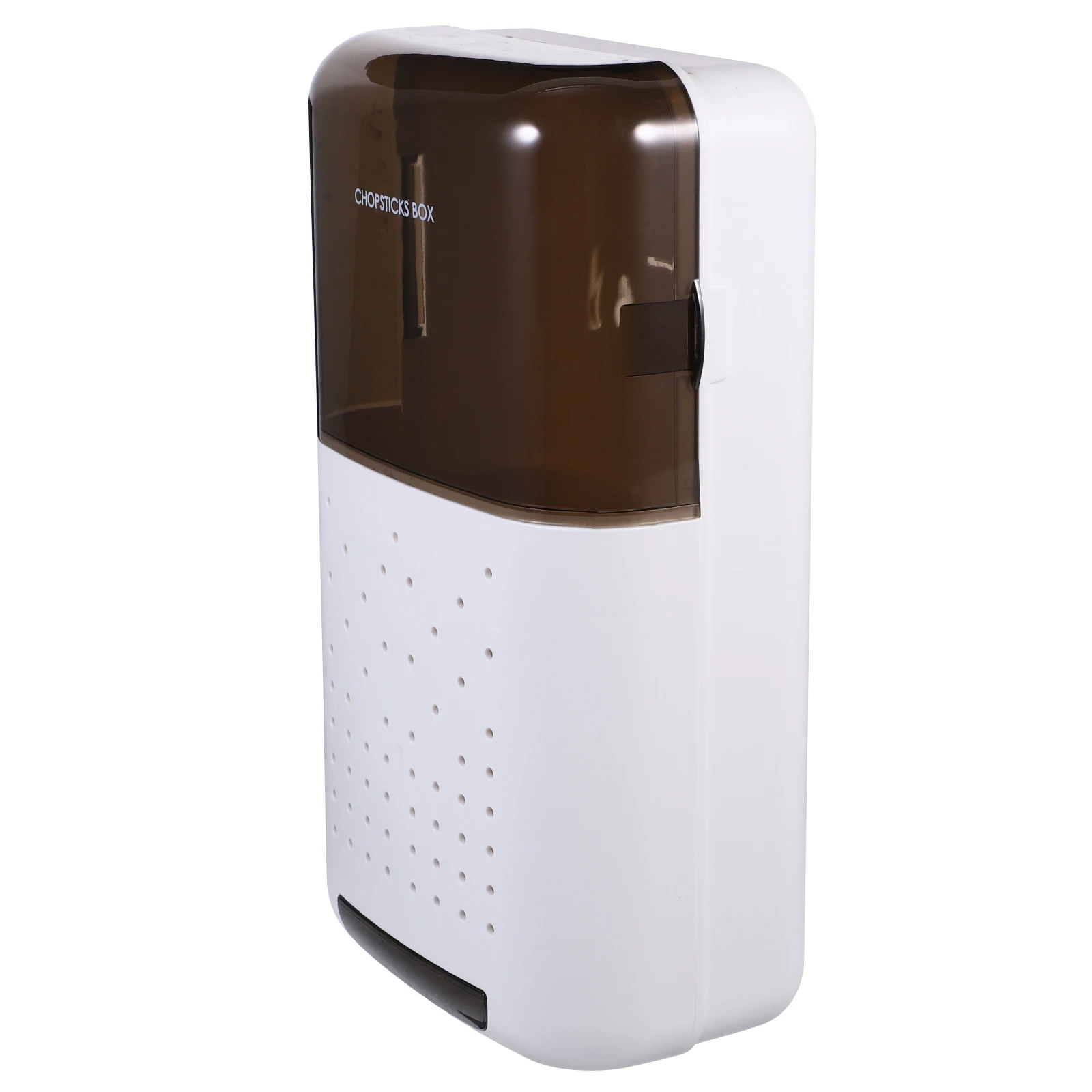 

Wall Mounted Chopstick Cage Kitchen Utensil Holder ganizer Silverware Storage Case Lid Fork Spoon Rack ABS Safe