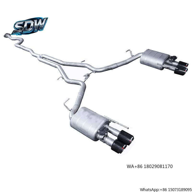 

Выхлопная система Catback из нержавеющей стали для CT4, CT5, CT6, ATS, CTS, XT4, XT5, XT6 2.0T: Модернизация выхлопных труб для повышения производительности