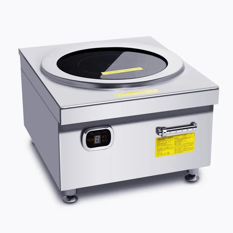 8000W elektromagnetyczna komercyjna kuchenka indukcyjna o dużej mocy wodoodporna płyta grzewcza do gotowania w stołówce