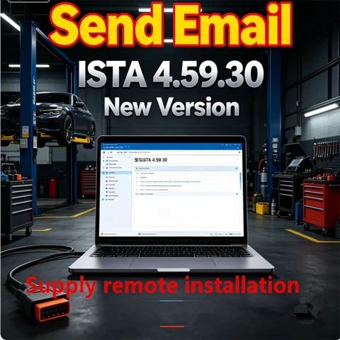 2026 latest version Rheingold ISTA 4.59.30 Full PSdZData programming software comes with 22-in-1 tools + Remote installation