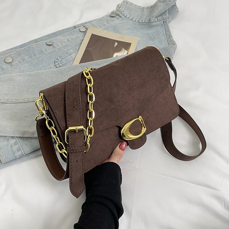 

Vintage PU Leather Handbag for Women 2025, Minimalist Top Handle Crossbody Purse, Lightweight Shoulder Bag for Office & Shopping