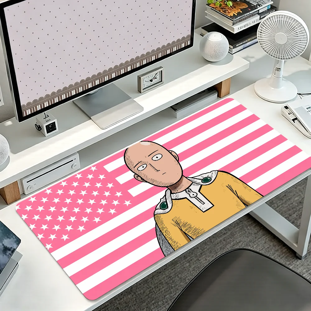 O-One-Punch M-Man Mouse Pad Non-slip Thickened MousePad Student Gaming Cushion Large Writing Lockedge Office