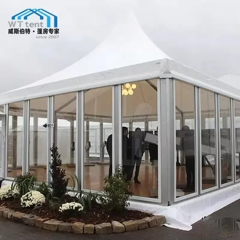 for 3x3m 4x4m 5x5m Waterproof Exhibition Tents Garden Marquee Wedding Party Event Trade Show Tent Pagoda Tents