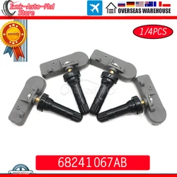 TPMS Tire Pressure Sensor for Chrysler Dodge Fiat Jeep Lancia Ram Alfa 1/4pcs 56029398AB 68241067AA 68241067AB 56029398AA