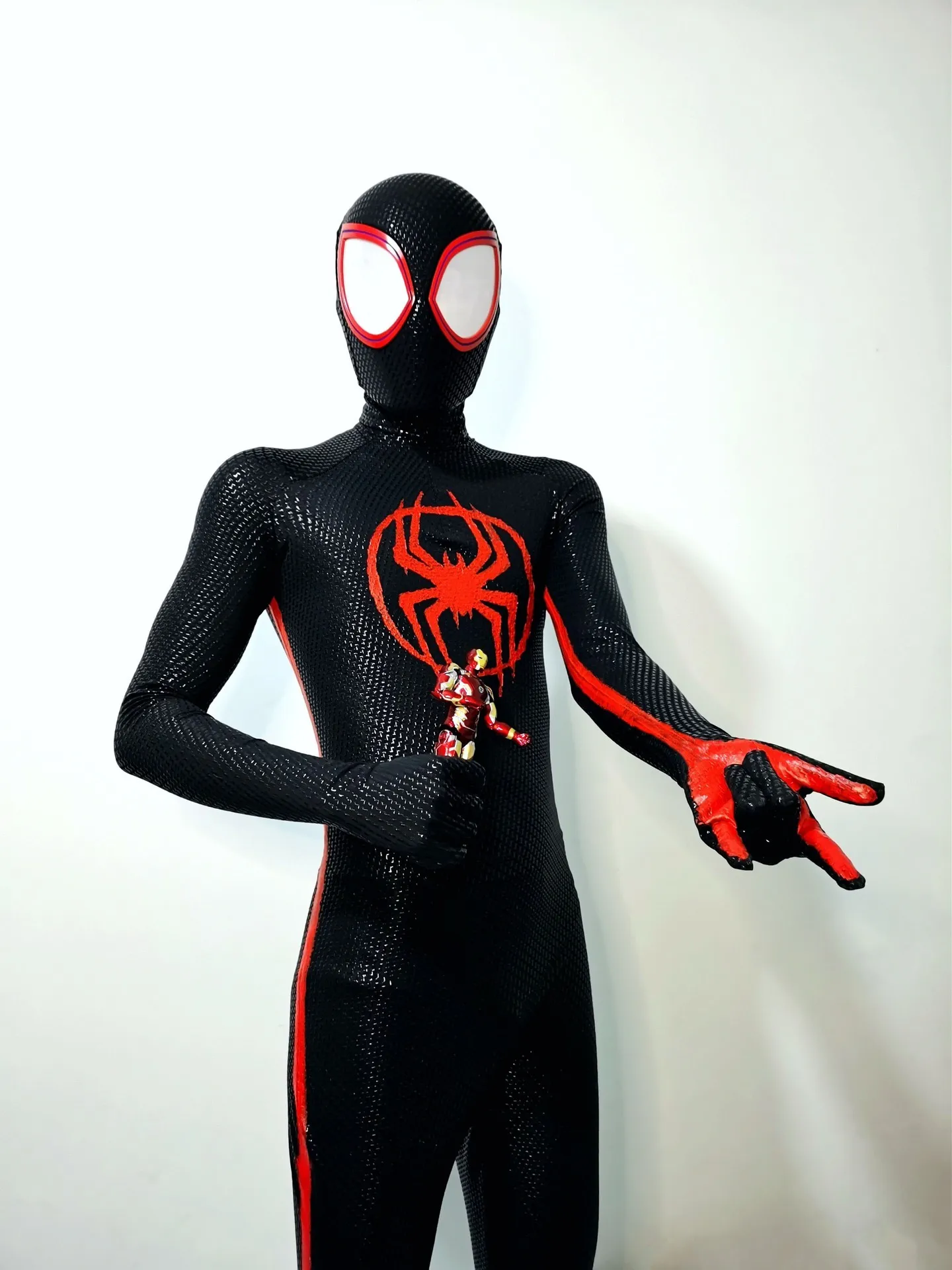 マイルズ・モラレス スパイダーマン ジャンプスーツ＆マスク