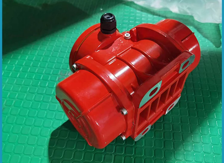 MV100/3 vibration motor, horizontal vibration source, aluminum alloy shell casting shell