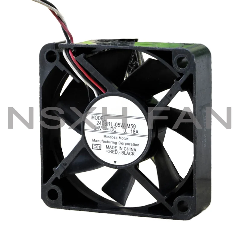 6015 24V 0.15A 2406RL-05W-M59 INVERTER COOLING FAN