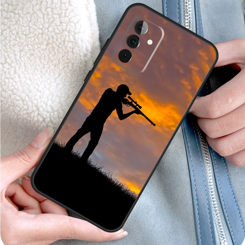 Hunter Dog Hunting Phone Case For Samsung Galaxy A54 A34 A14 A15 A25 A35 A55 A53 A33 A13 A52 A32 A12 A51 A71