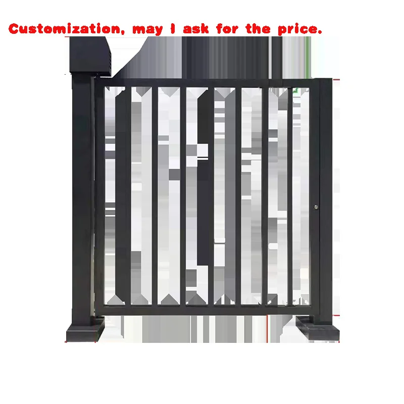 custom.Community Pedestrian Door Advertising Fence Door Face Recognition Card Access Custom Automatic Doo