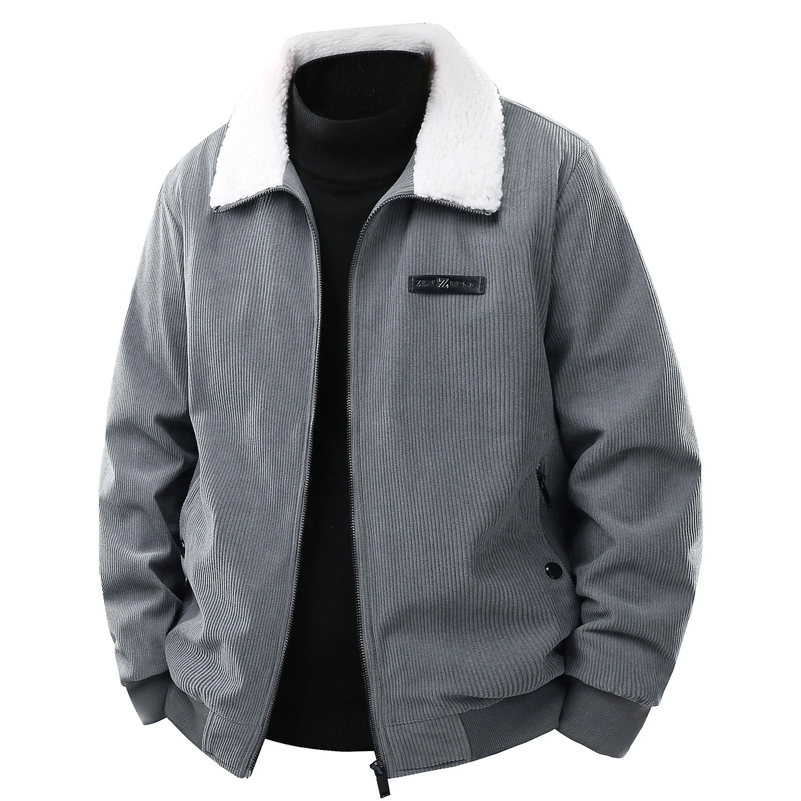 

Новые зимние мужские вельветовые флисовые пуховики, теплые парки, мужские повседневные пальто с пушистым воротником, качественные мужские свободные толстые парки