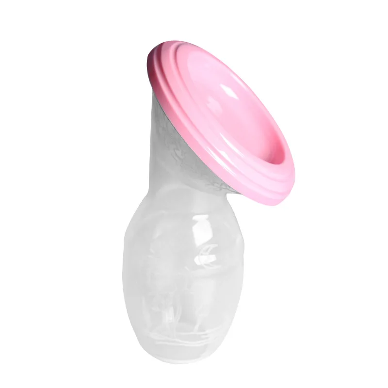 

STLF Manual Breast Milk Dispenser, Portable Suction Cup Bottom Milk Collector, Non Electric Milking Machine