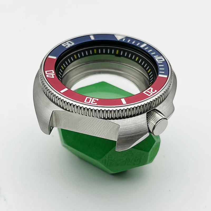 Mod NH35 Case SKX 6105 6309 Turtle Abalone Fits Into The NH35 NH36 4R 7S Japan Automatic Movement Sapphire Glass Watch Case