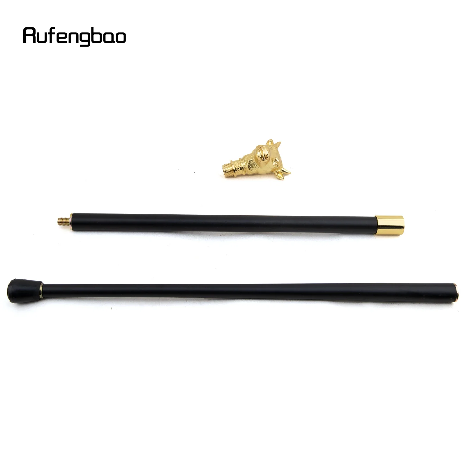 Golden Bull bovini Gentleman Bullfight bastone da passeggio moda bastone da passeggio Gentleman Crosier manopola bastone da passeggio 93cm