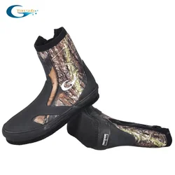 YONSUB Nagelzool Visschoenen Maat 35-47 Heren Dames Camouflage Hoge Top Antislip Warm Houden Waadschoenen