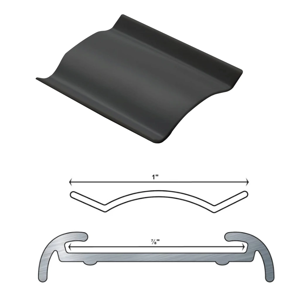 RV Decorative Strip Guide Corner Molding Trailer Accessories Camper Van Accessory Pvc Trim Exterior Screw Cover Insert