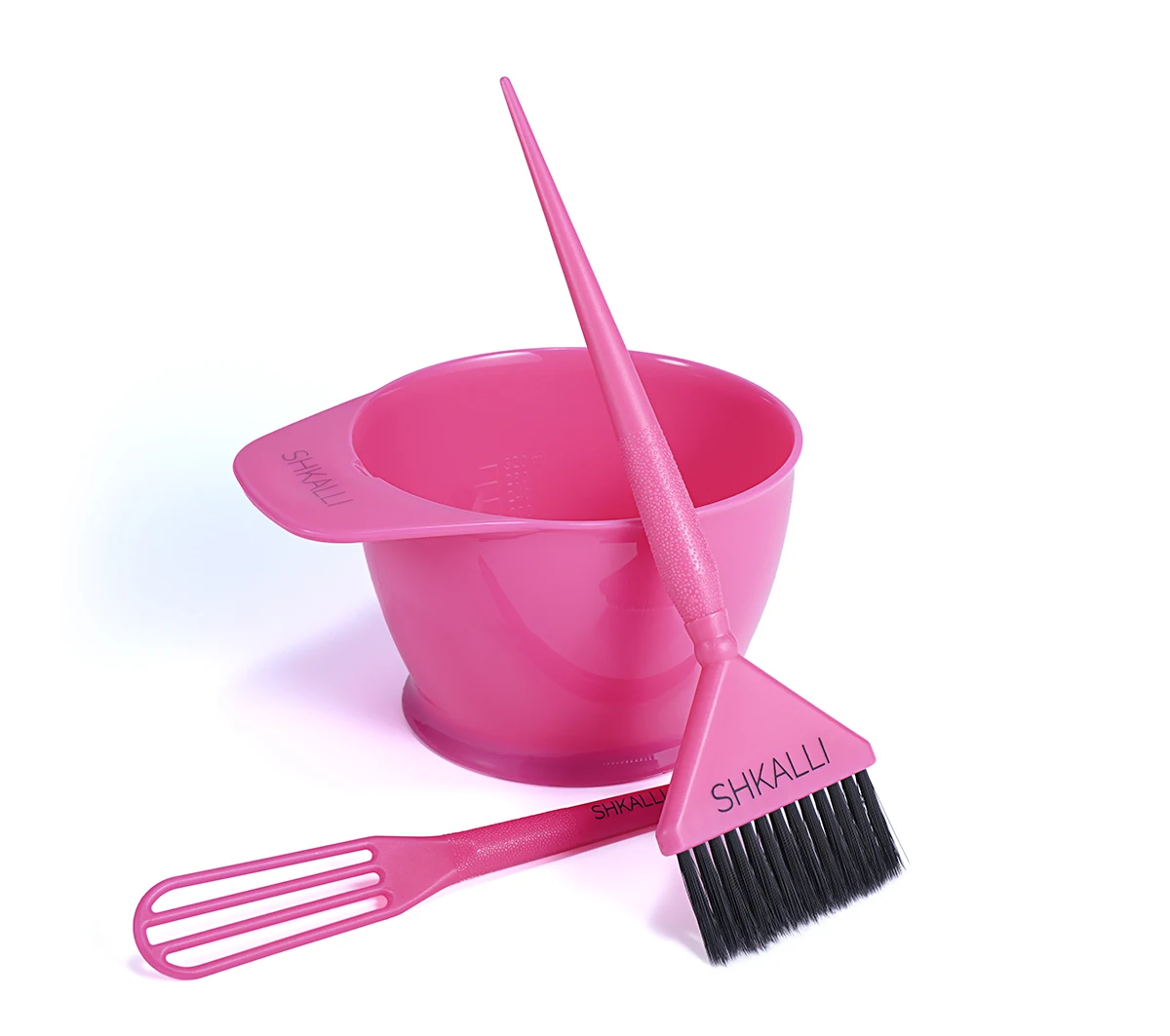 SHKALLI Professionelles Haarfärbeset: Große Färbeschale, breiter Pinsel und Mini-Rührstab für Salon-Perfekte Ergebnisse – Detail 11