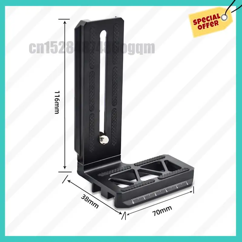 -ABJZ L-شكل قوس الكاميرا تصاعد لوحة الإفراج السريع DSLR يتصاعد ل DJI Ronin SC مثبتات Gimbal المحمولة