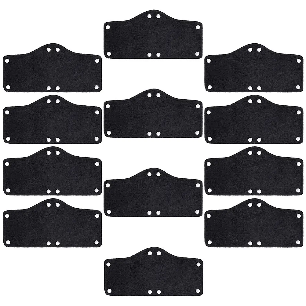 

12Pcs Hard Hat Sweatband Comfortable Soft Polyester Safety Liner Sweat Absorbing Reusable Washable Band for Industrial
