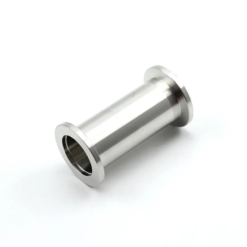 

KF16 KF25 KF40 KF50 304 Stainless Steel Weld Ferrule KF Vacuum Pipe Fitting Ferrule Spool Tube Fit Tri Clamp