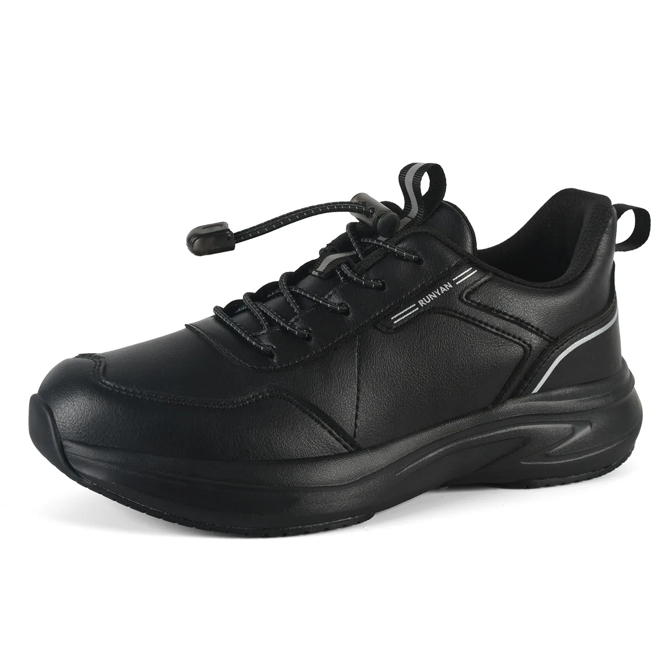 Professional Anti-Slip Work Shoes Waterproof Oil-Resistant Easy-Clean, Lightweight Comfort for Long Standing Hours