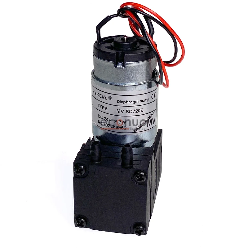 SYPDA MV-SD720E مضخة الحجاب الحاجز الصغيرة للطابعة النافثة للحبر طابعة UV 24 فولت 7 واط مضخة الحبر مضخة سائلة كبيرة