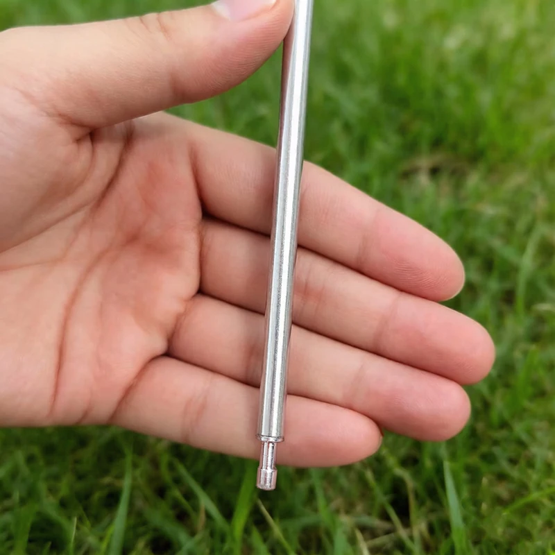 Tent Frame Replacement 8mm Aluminum Tent Rod 3.6m 4m 4.4m Outdoor Camping Fibreglass Tent Pole Repair Accessory view 5