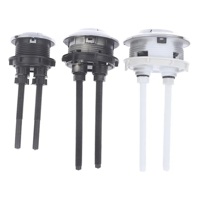 1PC Dual Flush Toilet Tank Button Round Shape Toilet Push Dual Flush Buttons Bathroom Accessories 70mm/57mm/47mm