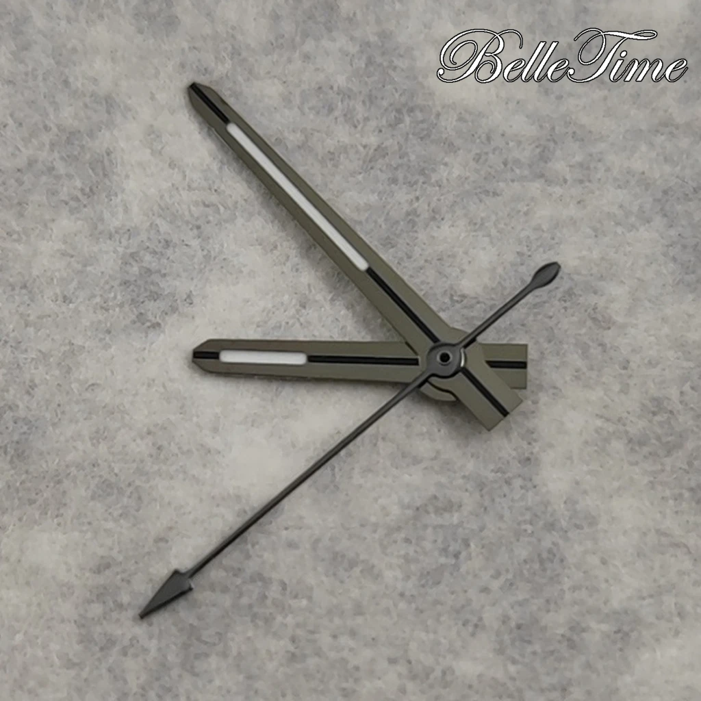 NH35 Daytona Watch Hand Modified C3 Green Luminous  For NH34 NH35 NH36 NH38 7S26 4R35 4R36 Movement Watches Pointers Accessories