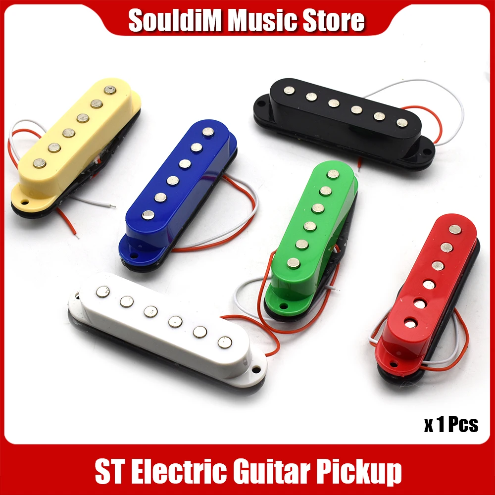 

Single Coil Pickup Neck/Middle/Bridge Position Electric Guitar Pickup Multi Color Guitar Accessories