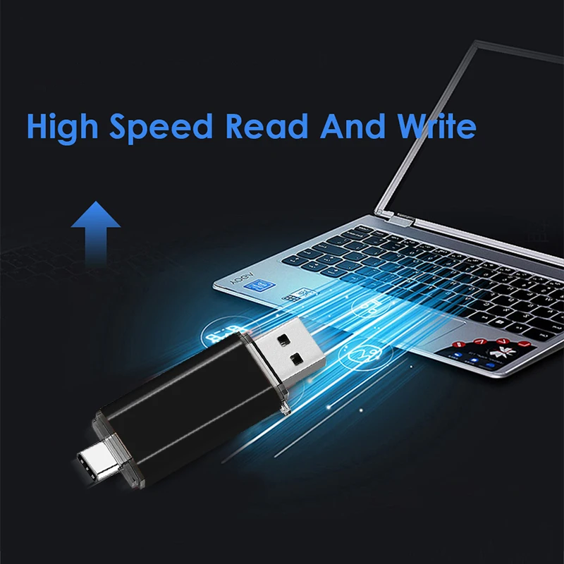 USB 2.0 플래시 드라이브, 다채로운 고속 플래시 디스크, 휴대용 OTG 펜드라이브, C타입, 128GB, 64GB, 32GB, 16GB, 8GB 메모리 스틱