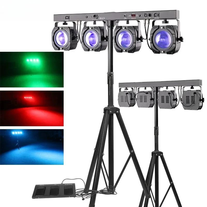 

Professional Portable Dj Disco Wedding 60W DMX512 Party Effect Led Par Bar Light Stage Lights With Stand