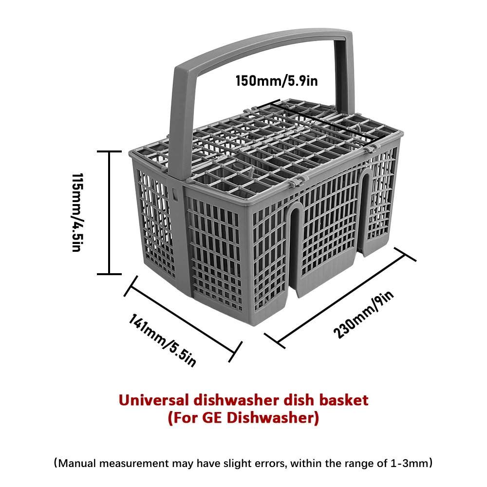 1 قطعة سلة أدوات المائدة لغسالة الأطباق لبوش/Maytag ل LG/Kitchenaid/GE سكاكين غسالة الأطباق وشوكة سلة التخزين حامل أدوات المائدة