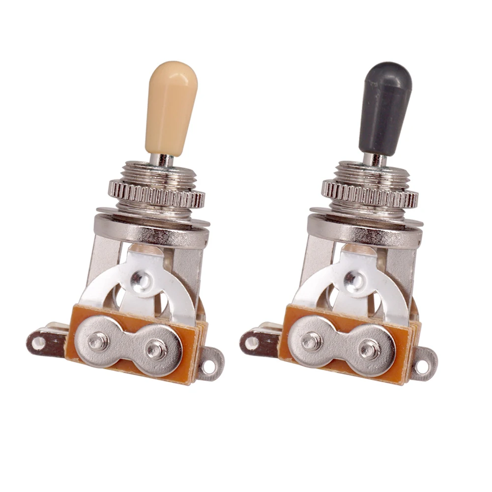 Seletor de guitarra de 3 vias, interruptor de alternância, captadores, controle, peças de guitarra, leve, portátil, elemento de música