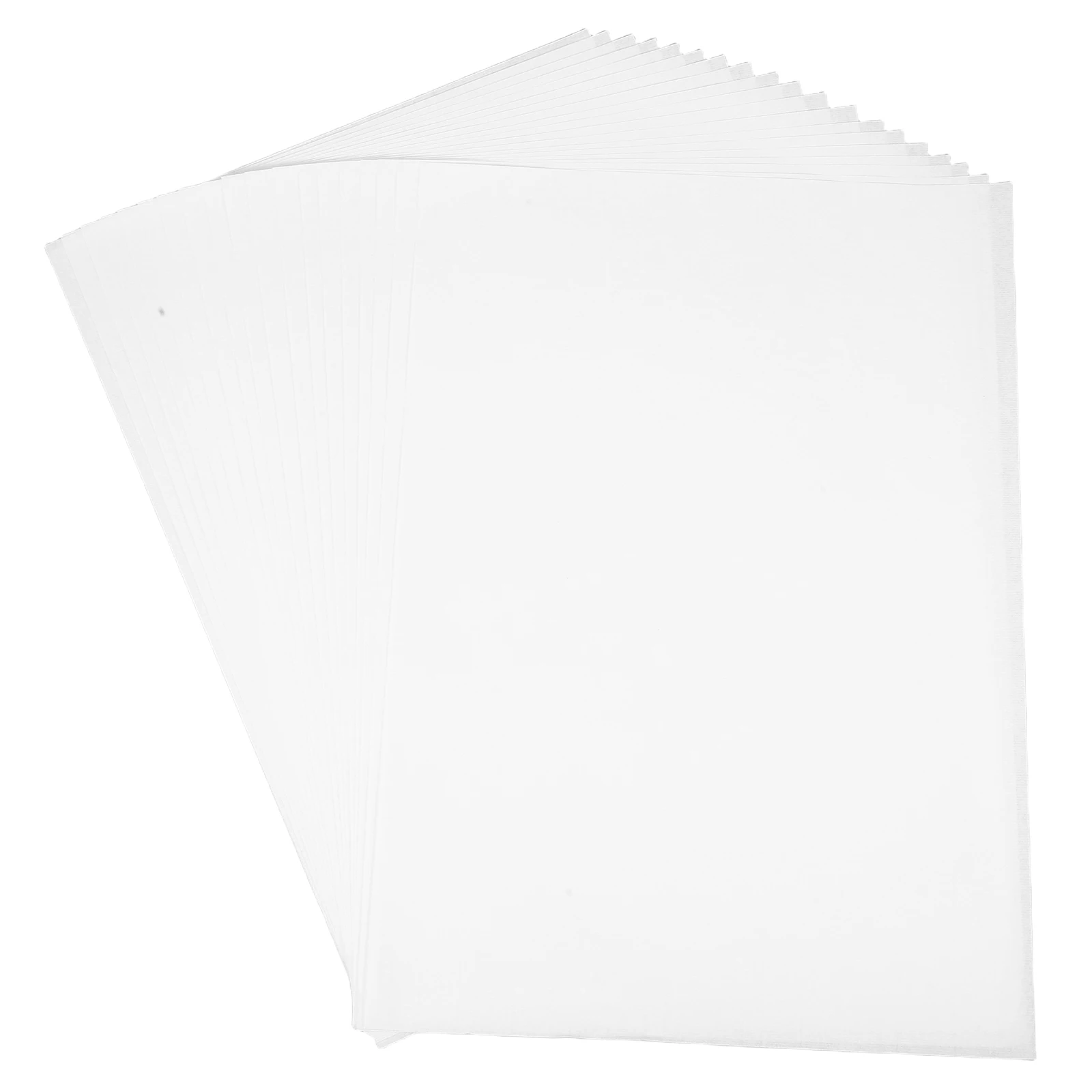 

50 Sheets Rice Paper Xuan Paper for Chinese Calligraphy Japanese Sumi Writing Plastic Table Placing Painting Practice Not