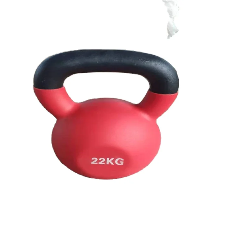 China Wholesale Gym Fitness Lifting Colorful Vinyl Equipment  Kettlebell For Home Use