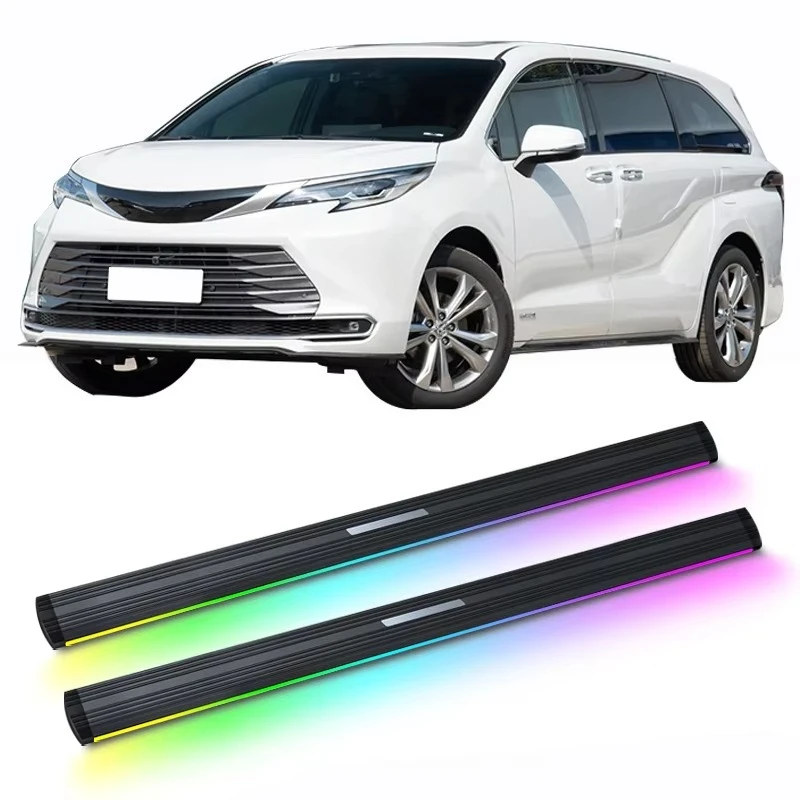 

Diode Lamp LED Electric Side Steps Automatic Aluminium Alloy Electric Running Board for Granvia 2023+