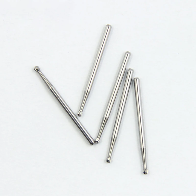 5pcs/Box Dental Tungsten Carbide Burs FG X4 Surgical Dental Supplies for Dentists Ball Round 25mm Long Dentistry Drills Bit Tool