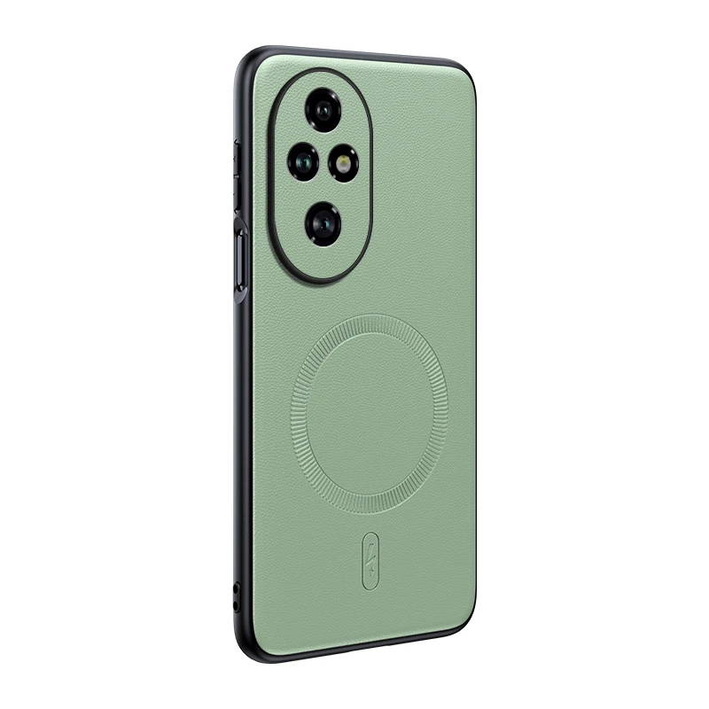Für Honor 200 Pro Hülle Magnetische Leder-Schutzhülle Für Honor 200 Pro Hochwertige Anti-Fingerabdruck Rutschfeste PC+TPU – Detail 3