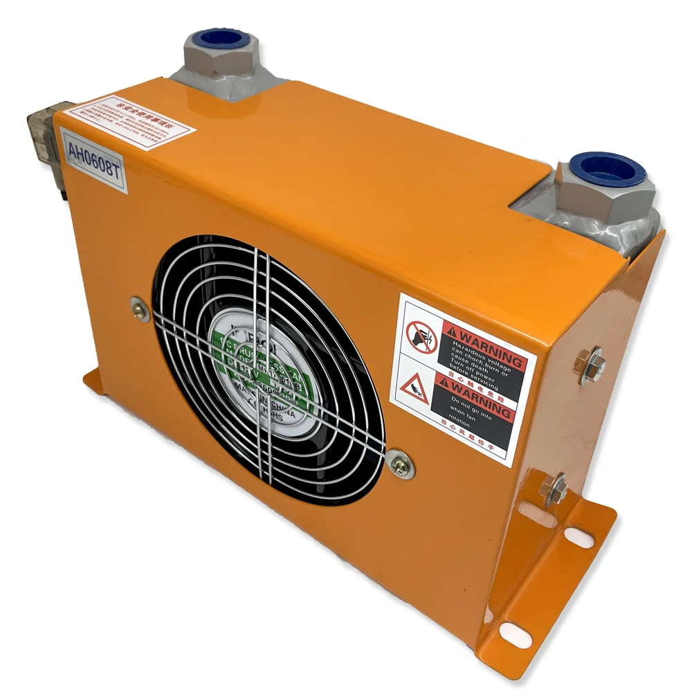60L/min Hydraulic Air Cooler AH0608T Hot Selling Hardware Tools Fan Air Cooling Oil Cooling Machine 110v 220v 24v 12v 380v