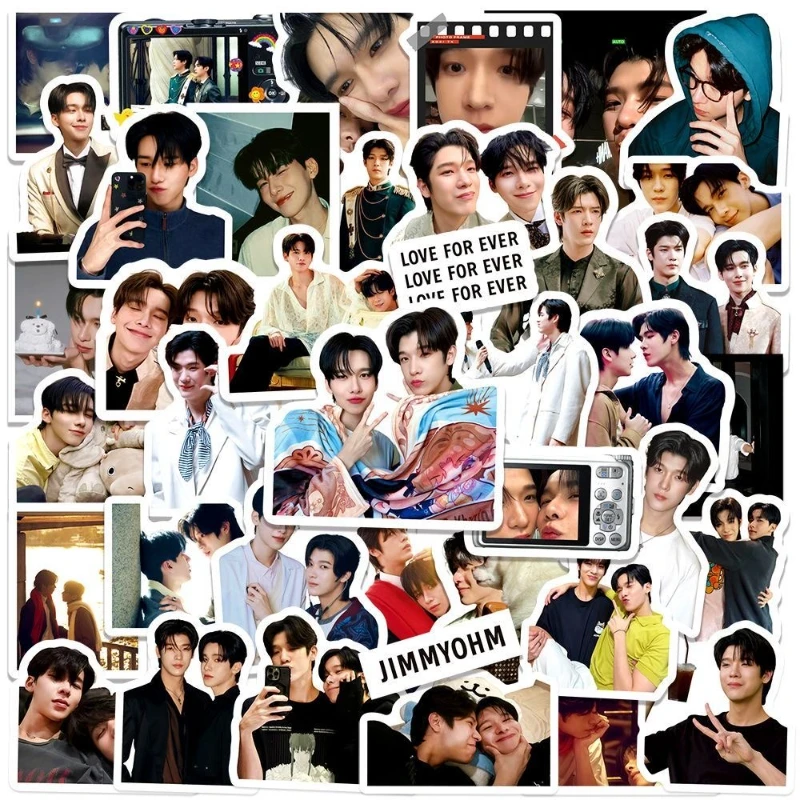 56PC/SET Jimmyohm Poster Stickers Thai TV The Next Princess Drama Stills Hand Account Materials Notebook Cup Phone DIY Sticker