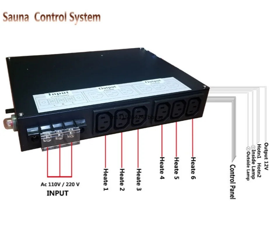 For Infrared Sauna Control Panel & Control Box Replacement Spare Accessory Part