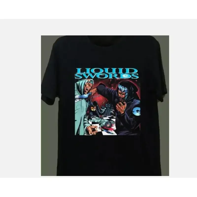 Liquid Swords Album Hip Hop Rap GZA T Shirt For Fans All Sizes