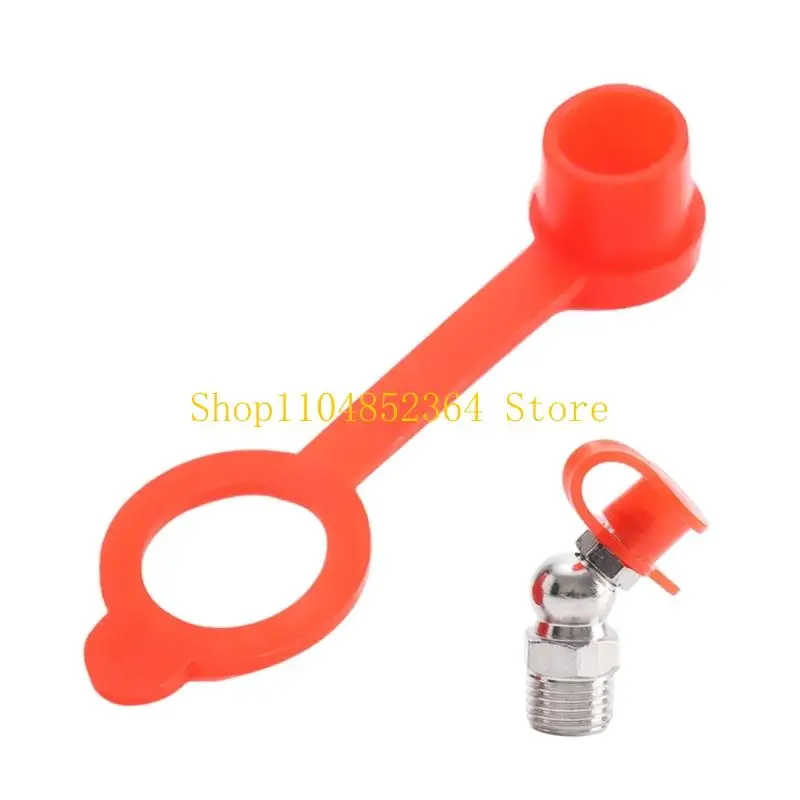 652F 100pcs Plastic Grease Fitting Dust Covers Motorcycles Nipple Protective Cap For Easy Installation And Extended Nipple Life