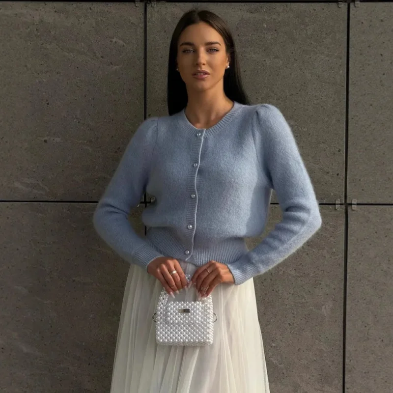 سترة محبوكة كسولة على الطراز الأوروبي والأمريكي، تنحيف، متعددة الاستخدامات، للتنقل، كاجوال، مناسبة لمختلف المشاهد، معززات #3