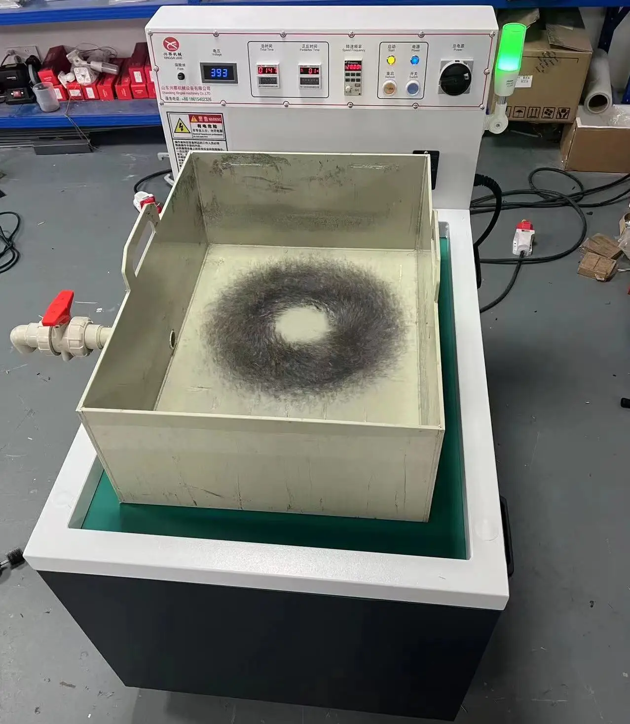 

Magnetic Deburring Machine Metal Polishing Machine Centrifugal Barrel Finishing Machine