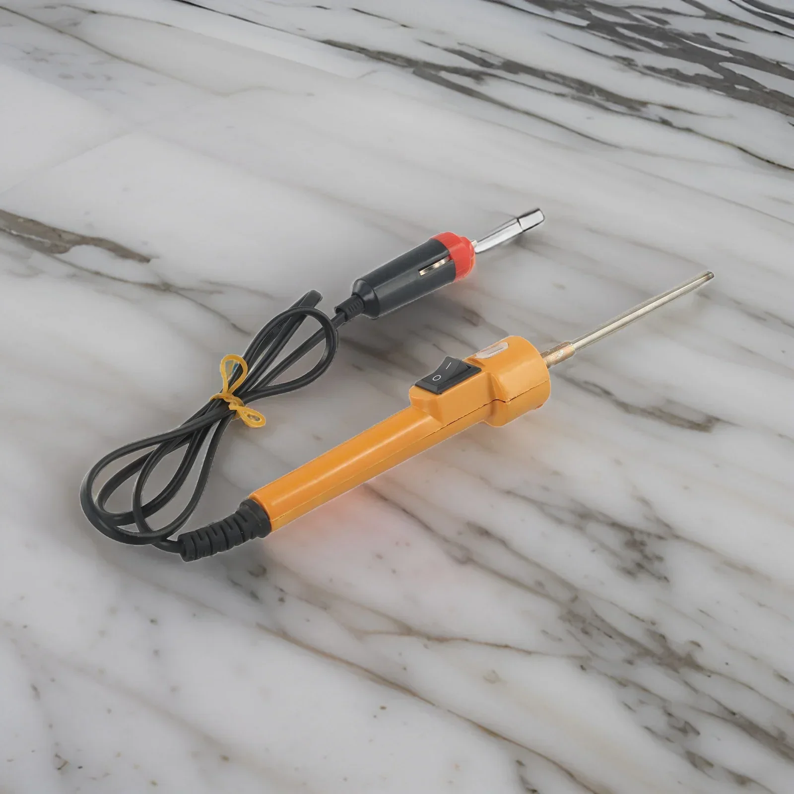 Quick Heating Power Tool, 12V Soldering Iron, External Heating, Novel Appearance, Corrosion Resistant, Precise Design