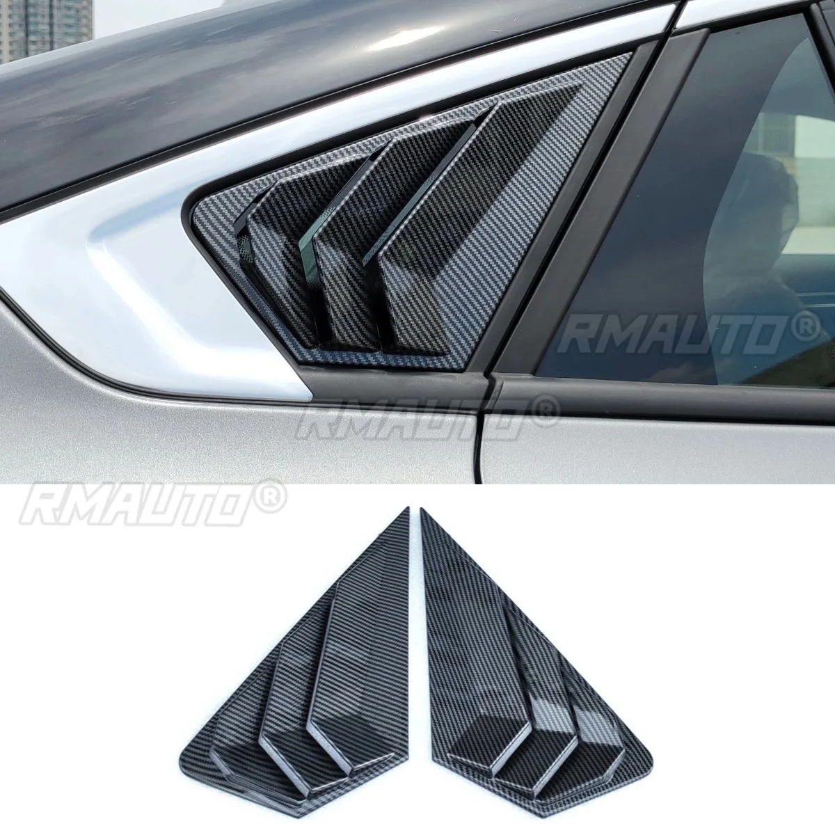 

Для Mondeo EcoBoost автомобильное боковое заднее стекло, жалюзи, крышка для Ford Mondeo EcoBoost 2022, задняя четверть панель, комплект кузова окна