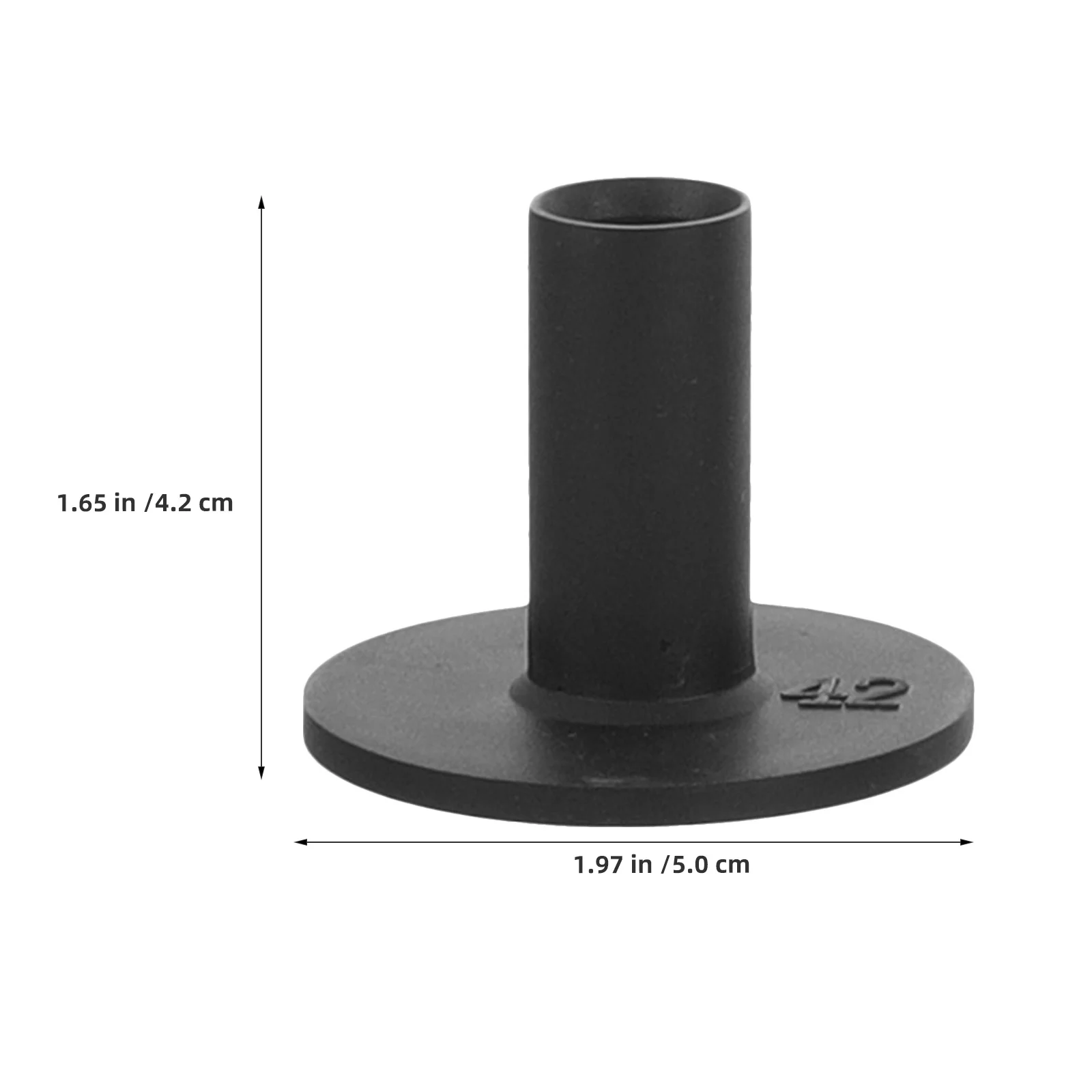 4Pcs Silicone Golf Tees 42Mm Reusable Tee Holders for Grass Or Mat Easy Visibility Portable Golf Training Supply