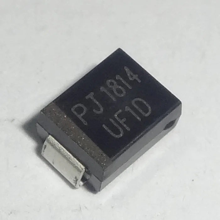 10PCS Imported Fast Recovery Diode PJ UF1J UF1G UF1M UF1D R1 1A600V SMB Brand New Stock