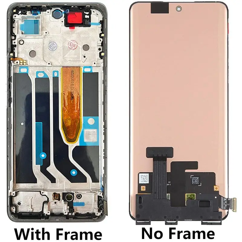 Per OPPO Realme 10 Pro Plus RMX3687 Display LCD con cornice originale Realme 10 Pro + RMX3686 LCD Touch Screen Digitizer Assembly